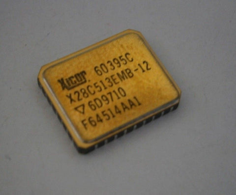 XICOR  X28C513EMB-12 EEPROM Parallel 512k-bit 64k X 8 5v 32-pin CLLCC