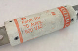 1 Lot of 4 GOULD SHAWMUT AMP-TRAP FUSE - 70 AMPS - 600 VAC - A60X70