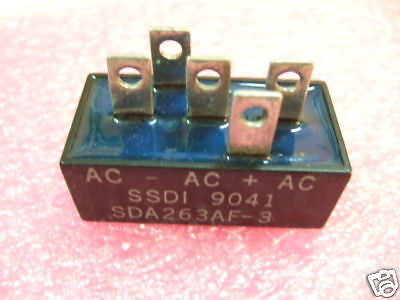 SSDI SDA263AF-3 FAST RECOVERY 3 PHASE BRIDGE RECTIFIER