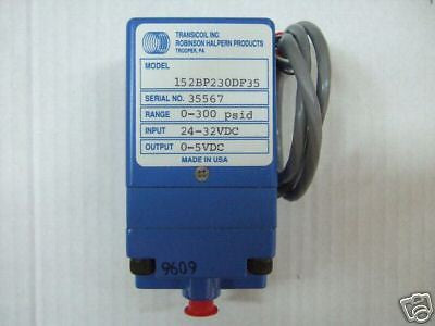Transicoil 152BP230DF35 Pressure Transducer NEW