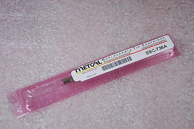 METCAL USA Replacement Soldering Iron Tip Cartridge Lead Free SSC-736A Used