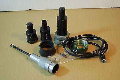 Lot Mitutoyo Optical parts low / medium / high Lenses & Cable
