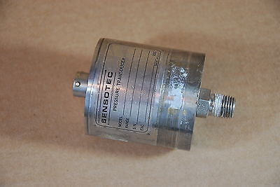 Sensotec Pressure Transducer 0-1 PSIA Exc. 10V Model Z/806 Made in USA