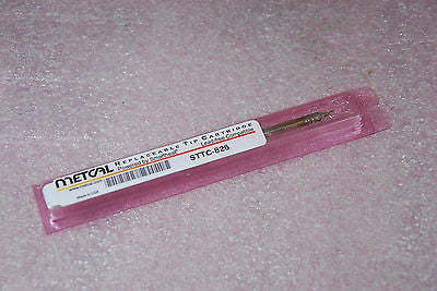 METCAL USA Replacement Soldering Iron Tip Cartridge Lead Free STTC-826 Used