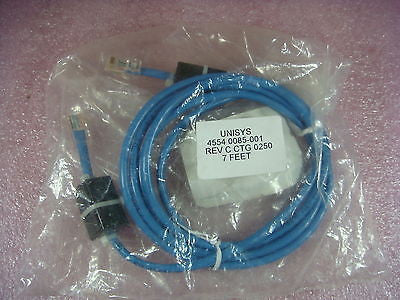 UNISYS 4554 0085-001 REV C CTG 0250 7ft Ethernet Cable NEW