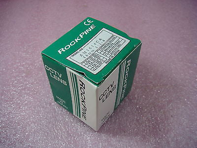 Rockpine Japan Mono-Focal Lens Model AM1614CA 16mm 1:1.4 for 2/3'' C