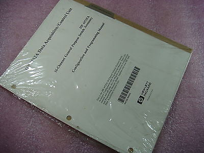 HP 44725A 16Ch Switch Configuration & Programming Manual  44725-90002 3852A