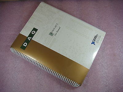 National Instruments DAQ AT-MIO-16F-5 User Manual Factory Sealed