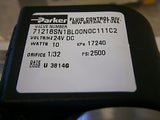 PARKER FLUID CONTROL VALVE 71216SN1BL00N0C111C2 10 WATT 2500 PSI