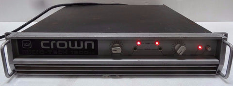 Crown Micro-Tech 1200LX Amplifier, 1200 Series