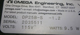 Omega Bolt Sensor LCM911-13-130KN w/ Strain Gage Panel Meter DP25B-S