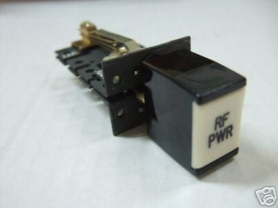 "RF PWR" Switch Pushbutton 205-CS77-674 NEW