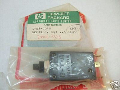 HP 3105-0048 Breaker CKT 7.5 Vintage NOS