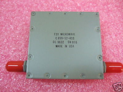 FSY Microwave C813.5-29-5ESS Band Pass Filter NEW