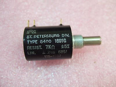 IRC ST. Petersburg Wirewound Variable Potentiometer Type 8400 7K �5% 115-1257