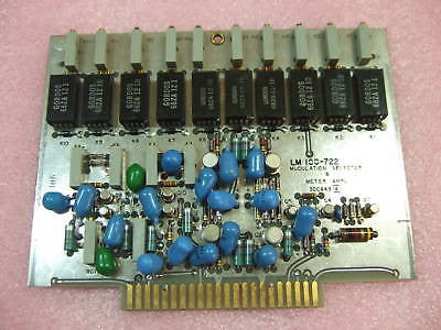 LM-100-722 Modulation Selector 8 Modulator Meter Ampl