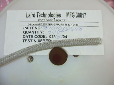 1 ft of - Laird 8101-0106-48 Round Copper Knitted Wire Shielding