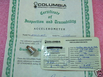 Columbia G.Purpose Piezoelectric Accelerometer 5007-HT