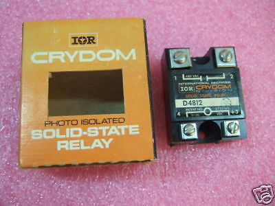 Crydom Solid State Relay D4812 NOS 12A 480VAC