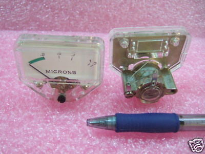 0-3 Microns Panel Meter NEW