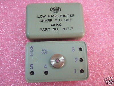 Sangamo Low Pass Filter Short Cut Off 40 KC 191717