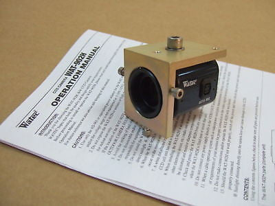 Watec WAT-902H 1/2'' CCD Monochrome CCTV IR B/W Camera + Free Bracket & Lens NEW