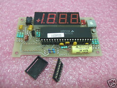 Datel 3 1/2 Digit LED Digital Panel Meter DM-31 NEW