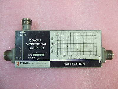 PRD CX4410-20 Coaxial Directional Coupler 4.0-10.0 GC