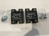 Lot of 2 pcs - D2475-10 Solid State Relay 12mA 32V DC-IN 75A 280V AC-OUT 4-Pin