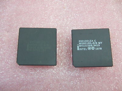 Intel MG80186-8/B MG801868B IC Used