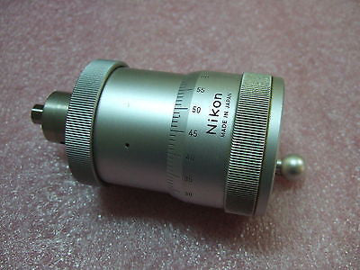 Nikon 30741 RARE Micrometer Head Metric 0-25mm 0.001mm Warranty