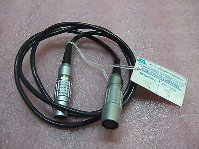 GMC General Microwave Corporation 8 Pin Cable With LEMO FGG.3B PHG.3B Connectors