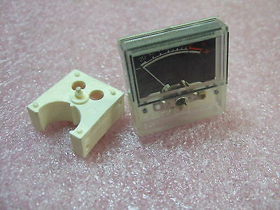 SONY Audio Level Gauge Panel Meter 393-115-11CM 40 x40 mm Made in Japan