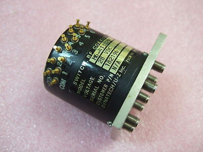 Dynatech DMT M6-413S29F RF Coaxial Switch 28VDC