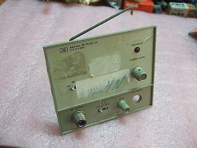 Agilent HP 86240A RF Plug-In Face Faceplate Only