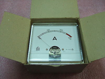 RGB 0-300 AMMETER A Amps 3758-1 New Old Stock 2 Jewels 118*106mm