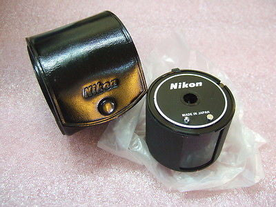 Nikon Film Magazine Cassette Holder Spool NOS with Leather pouch case (Mint)