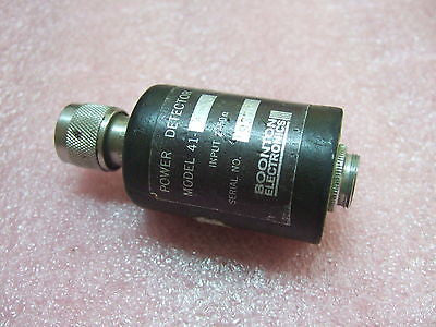 BOONTON Power Detector Sensor Model 41-4E 50 Ohm 18 GHz