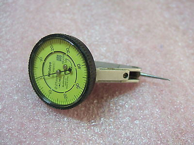 Mitutoyo 0-40-0 0.01mm No. 513-444 Jeweled Dial Test Indicator Japan