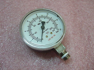 WIKA 0-200 psi 0-14 bar Pressure Gauge Gage MH15171