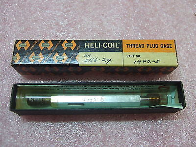 HELI-COIL Thread Plug Gage Gauge Size 5/16-24 P/N. 1443-5