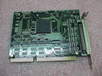 CONTEC BUS-PAC(PC)E No. 7024D PLC Module Adapter PCB