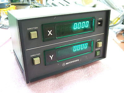 Mitutoyo X Y 164-725 Model: ERC-1701W Digital Readout / Display Unit