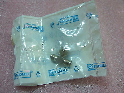 Radiall TNC 50 Ohm IN series adapter female female male R143-780-000 NEW