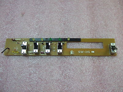SONY SW-315 Switch Circuit Board Assembly P/N: 1-629-482-11 Made in Japan