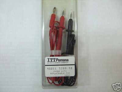 ITT Pomona 5309-48 Test Probe Set W/Replaceable Tip NIB