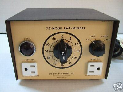 72 Hour Lab-Line Lab-Minder Lab Minder 1430-1 220V